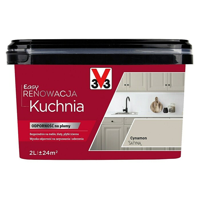 V33 Obnovitvena barva Renovation Perfection  (Cimetna, 2 l, Ustrezno za: Kuhinje) | 5915 - Sonstige Spezialfarben | HADH - Spezialfarben | HAD - Farben | HA - Farben | H - Innendeko/Farben | BAUHAUS