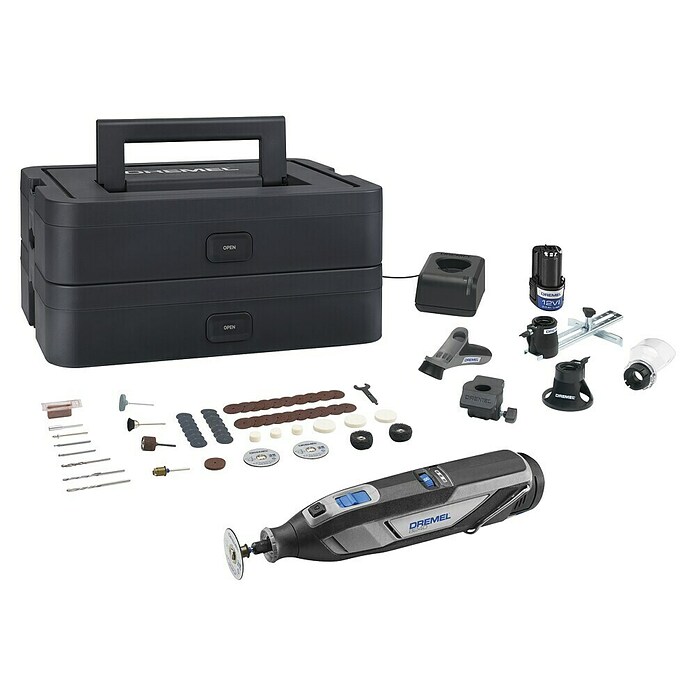 Dremel Multiherramienta de batería 8240 Platinum (12 V, 1 batería, 2 Ah) | BAUHAUS