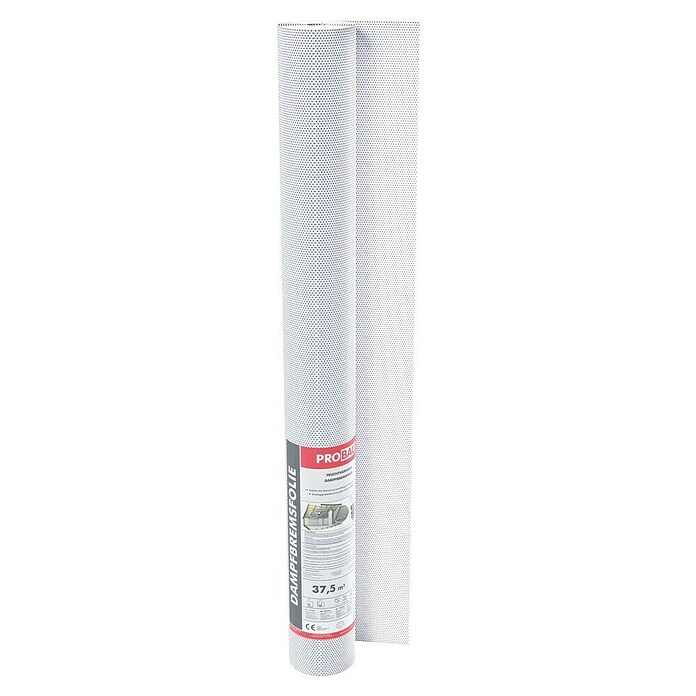 Probau Dampfbremsfolie (Max. Anwendungsfläche: 37,5 m², 25 x 1,5 m, Spinnvlies, Selbstregulierend, Stärke: 0,2 mm) | BAUHAUS