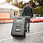 ToughBuilt StackTech Profi-Box met wielen (b x d x h: 52 x 58,5 x 67 cm, Kunststof, Aantal schuifladen: 3 st.) | BAUHAUS