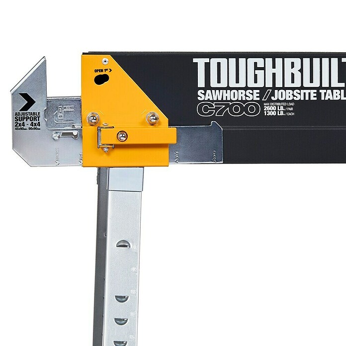 ToughBuilt Klapschraag (Hoogte: 82 cm, Staal) | BAUHAUS
