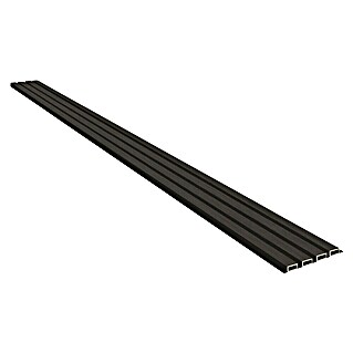 Wandpaneel Outdoor (Grey, WPC, 2 350 x 219 x 26 mm)