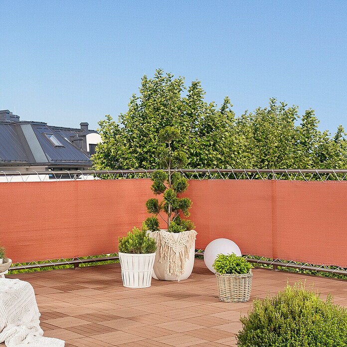 Windhager Zaštita od pogleda za balkon Sylt  (Terakota, 5 x 0,9 m, Značajke proizvoda: Rola) | BAUHAUS