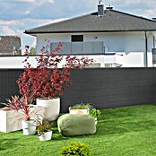 Windhager Zaunblende ScreenX (5 x 1 m, Anthrazit, Kunststoff) | BAUHAUS