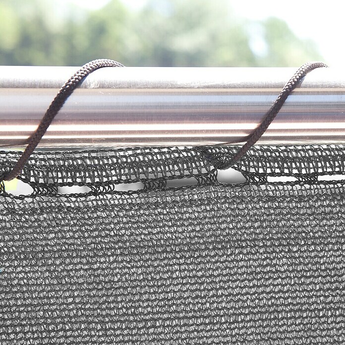 Windhager Zaunblende ScreenX (5 x 1 m, Anthrazit, Kunststoff) | BAUHAUS