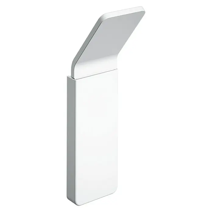 Cosmic Toallero de gancho Nea - 1 ud., Blanco, Mate - Un toallero blanco y moderno, diseñado para montaje en pared, que combina funcionalidad con una estética elegante. Perfecto para cualquier baño.