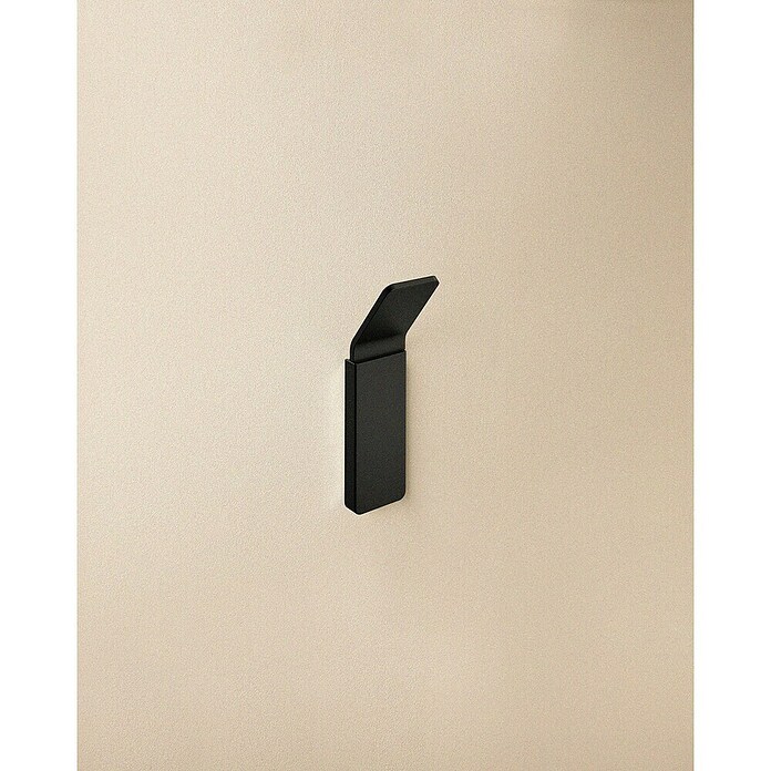 Cosmic Toallero de gancho Nea (1 ud., Negro, Mate) | BAUHAUS