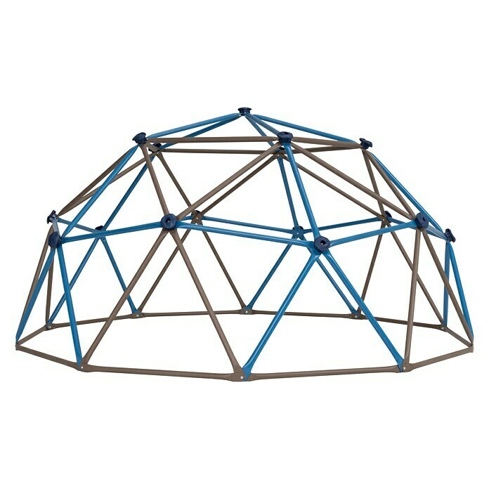 Lifetime Gartenspielgerät Geodome274 x 274 x 137 cm, Braun Front View