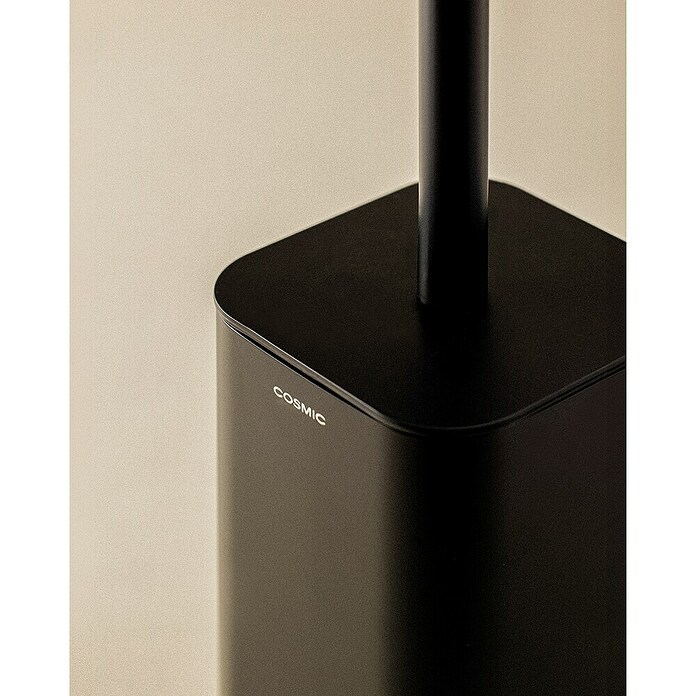 Cosmic Escobillero de suelo Nea (Acero inoxidable, Negro, Mate) | BAUHAUS