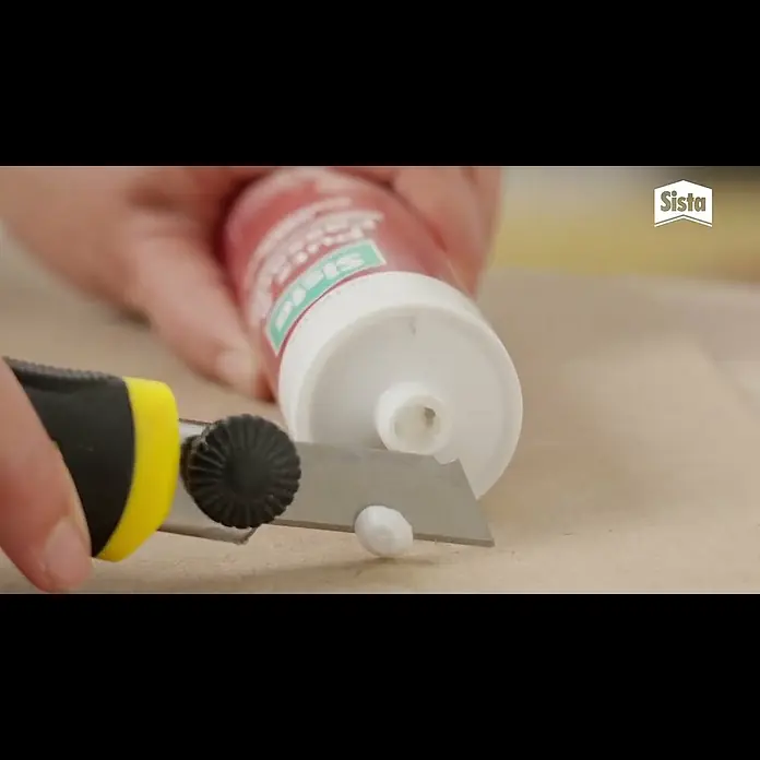 Sista Acryl Putz & Fassade - Altweiß, 280 ml - #Sista Putz & Fassade Altwei | Kartusche, 280ml | #Anwendungsvideo