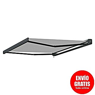 SmartSun Toldo con motor WiFi Dark Fiji II (Antracita, Ancho: 2,95 m, Caída: 2 m)