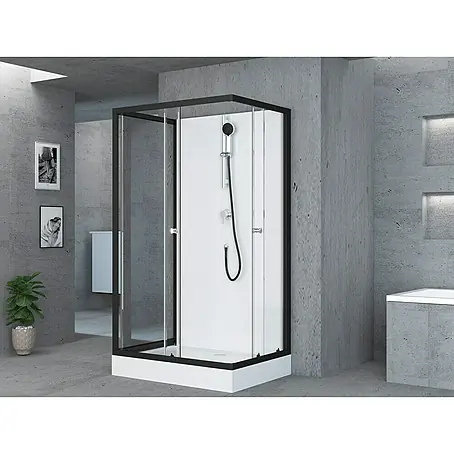 Aurlane  Cabina de ducha completa Black Magic