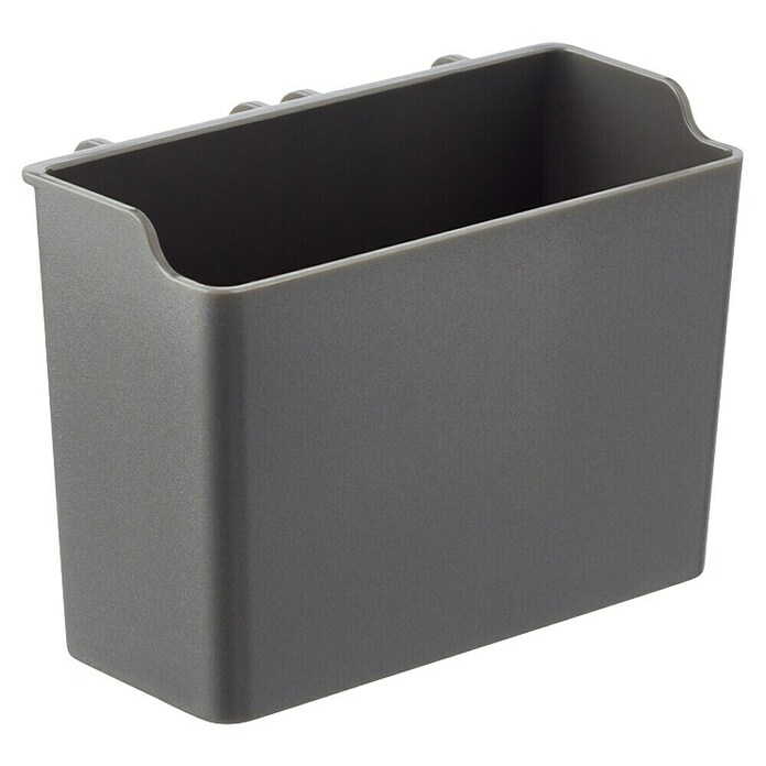 Elfa Garage+ by Elfa Kleinteileeinsatz Becher für Lochwand (L x B x H: 5,9 x 11,2 x 8 cm, Grau matt) | BAUHAUS