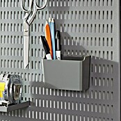 Elfa Garage+ by Elfa Kleinteileeinsatz Becher für Lochwand (L x B x H: 5,9 x 11,2 x 8 cm, Grau matt) | BAUHAUS