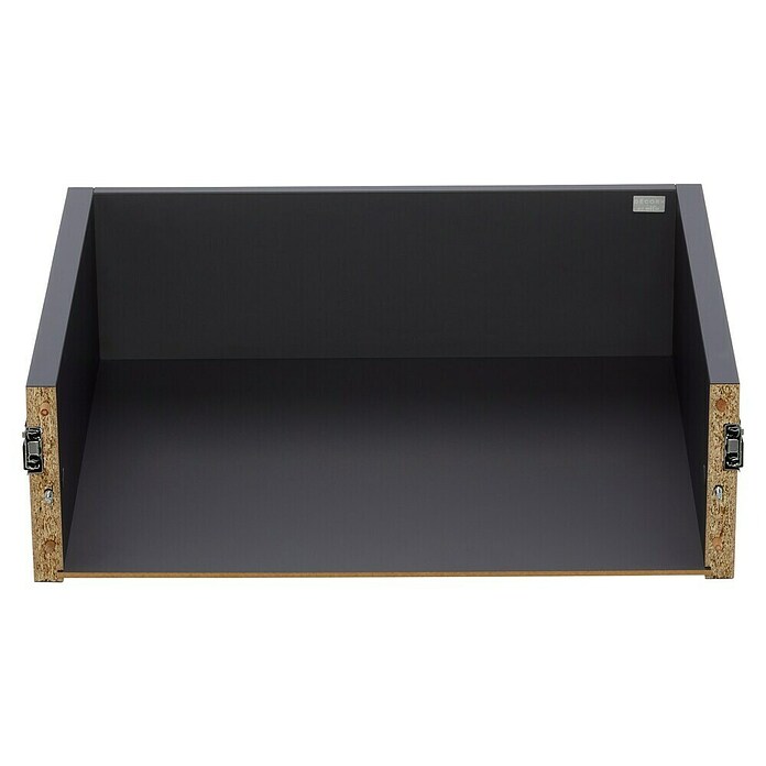 Elfa Décor+ by Elfa Schublade (40 x 60 x 18,3 cm, Grau, Passend für: Regalsystem Décor+ by Elfa) | BAUHAUS
