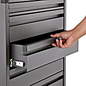 Elfa Garage+ by Elfa Schublade (49,7 x 55,6 x 12,3 cm, Grau matt) | BAUHAUS