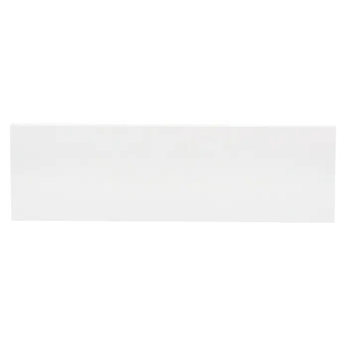 Elfa Décor+ by Elfa Schubladenfront - L x B x H: 1,5 x 60 x 18,4 cm, Weiß - Eine leere weiße Leinwand, die sich ideal für kreative Projekte und Präsentationen eignet. Perfekt für Künstler und alle, die Platz brauchen.