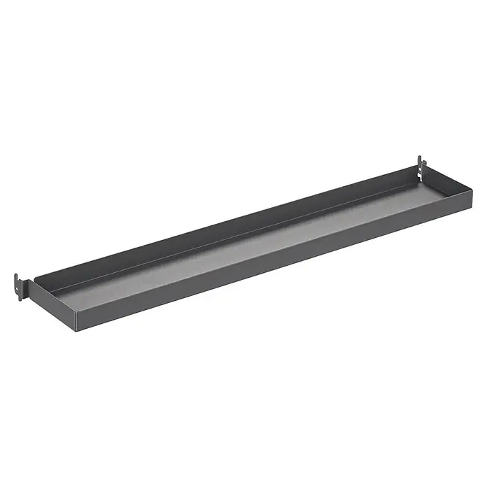 Elfa Décor+ by Elfa Regalboden - L x B x H: 11,7 x 60 x 2,6 cm, Grau - Graue Server Rack Fachboden Ablage für die sichere und praktische Aufbewahrung von IT-Geräten im Serverschrank.
