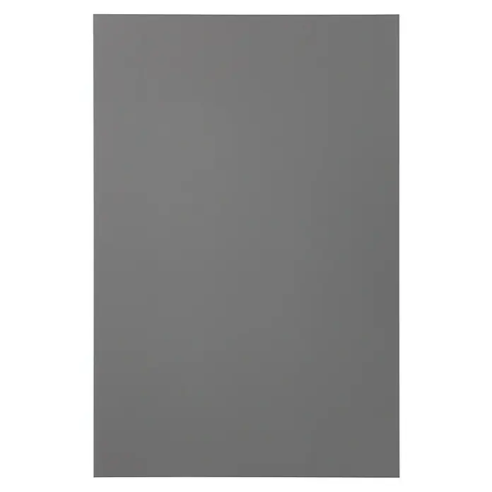 Elfa Décor+ by Elfa Paneel Unten - L x B x H: 0,8 x 60 x 88,6 cm, Grau, Passend für: Regalsystem Décor+ by Elfa - Nahaufnahme einer grauen Oberfläche, möglicherweise eine polierte Platte oder ein modernes Gestaltungselement mit subtilen Reflexionen.