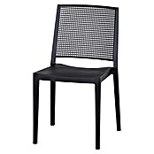 Siena Garden Urban Lights Gartenmöbel-Set Square Stuhl/Sola Tisch (5 -tlg., Polypropylen, Anthrazit, 80 x 80 cm) | BAUHAUS