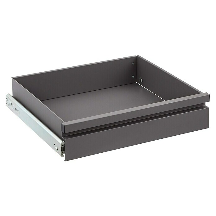 Elfa Garage+ by Elfa Schublade (49,7 x 55,6 x 12,3 cm, Grau matt) | BAUHAUS