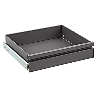 Elfa Garage+ by Elfa Schublade (49,7 x 55,6 x 12,3 cm, Grau matt)
