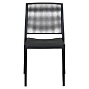 Siena Garden Urban Lights Gartenmöbel-Set Square Stuhl/Sola Tisch (5 -tlg., Polypropylen, Anthrazit, 80 x 80 cm) | BAUHAUS