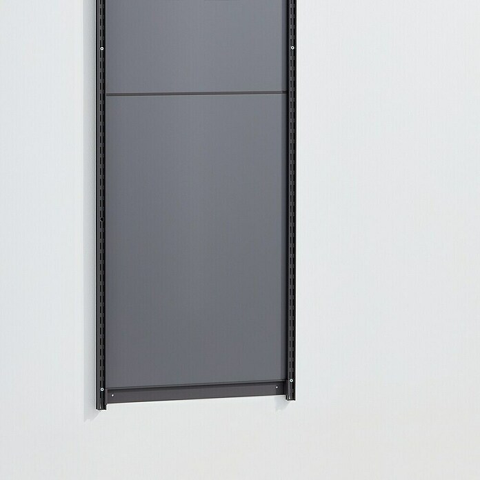 Elfa Décor+ by Elfa Paneel Unten (L x B x H: 0,8 x 60 x 88,6 cm, Grau, Passend für: Regalsystem Décor+ by Elfa) | BAUHAUS