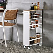 Versa Carro de cocina (L x An x Al: 50 x 15 x 79 cm, Blanco) | BAUHAUS