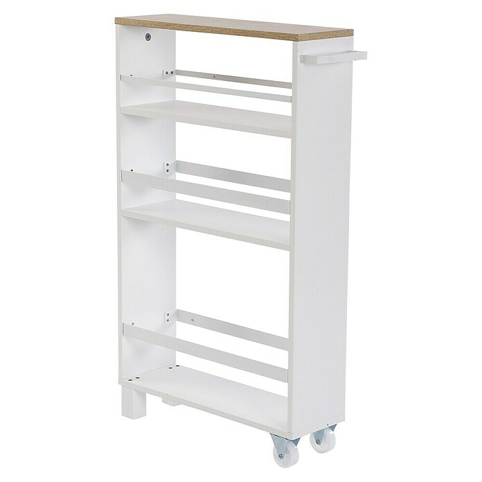 Versa Carro de cocina (L x An x Al: 50 x 15 x 79 cm, Blanco) | BAUHAUS