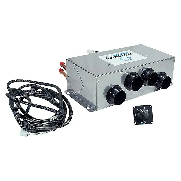 Albin Pump Heizlüfter KIT - Leistung: 9 kW, L x B x H: 440 x 130 x 220 mm, Spannung: 12 V - Das Albin Pump Marine Heizgerät ist ideal für Boote. Es verfügt über eine robuste Konstruktion und eine einfache Installation.