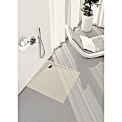 Duschboard Velto (L x B: 90 x 100 cm, Cashmere Stone, Materialspezifizierung: Mattierte Oberfläche mit Steinstruktur) | BAUHAUS