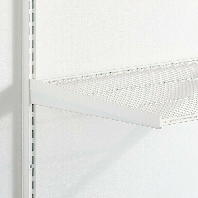Elfa Décor+ by Elfa Abdeckleiste für Konsolen (Links, Länge: 40 cm, Matt weiß) | BAUHAUS