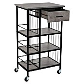 Versa Carro de cocina (L x An x Al: 50 x 37 x 89,5 cm, Gris) | BAUHAUS