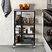 Versa Carro de cocina (L x An x Al: 50 x 37 x 89,5 cm, Gris) | BAUHAUS
