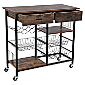 Versa Carro de cocina (L x An x Al: 90 x 40 x 85 cm, Marrón) | BAUHAUS