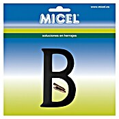 Micel Letra 10 cm (B, Negro)