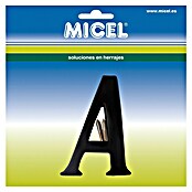Micel Letra 10 cm (A, Negro)