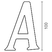 Micel Letra 10 cm (A, Negro)