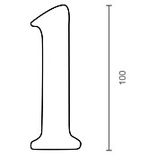 Micel Número 10 cm (1, Negro)