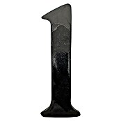 Micel Número 10 cm (1, Negro)
