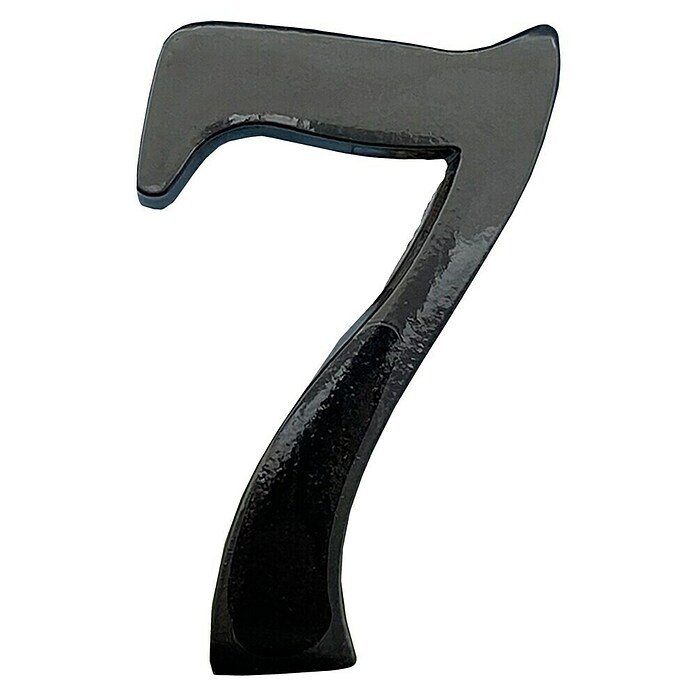 Micel Número 10 cm (7, Negro)