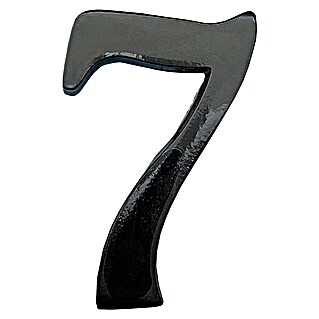 Micel Número 10 cm (7, Negro)