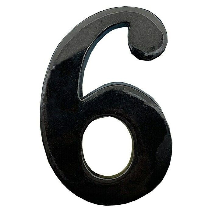 Micel Número 10 cm (9, Negro)