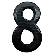 Micel Número 10 cm (8, Negro)