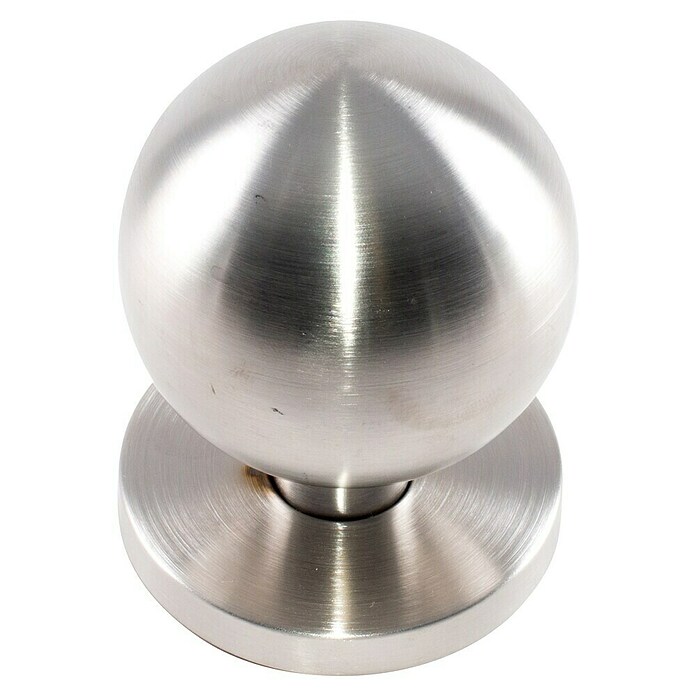 Micel Pomo para puerta 10001 (L x An: 7 x 7 cm, Acero inoxidable)