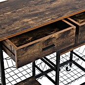 Versa Carro de cocina (L x An x Al: 90 x 40 x 85 cm, Marrón) | BAUHAUS