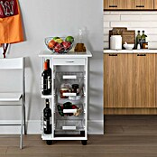 Versa Carro de cocina (L x An x Al: 47 x 37 x 84 cm, Blanco) | BAUHAUS