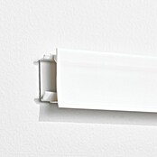 Elfa Garage+/Décor+ by Elfa Abdeckleiste für Aufhängeschiene (60 x 1,5 x 4,8 cm, Matt weiß, Passend für: Regalsystem Garage+/Décor+ by Elfa) | BAUHAUS