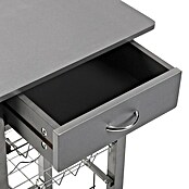 Versa Carro de cocina (L x An x Al: 40 x 40 x 82 cm, Gris) | BAUHAUS